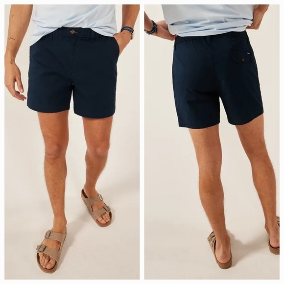 Chubbies The Armadas 5.5 "Navy Originals Stretch Shorts Sz S NEW - Picture 1 of 13